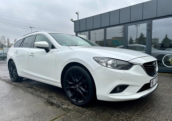 Mazda 6 cena 49999 przebieg: 159790, rok produkcji 2014 z Szczecin małe 466